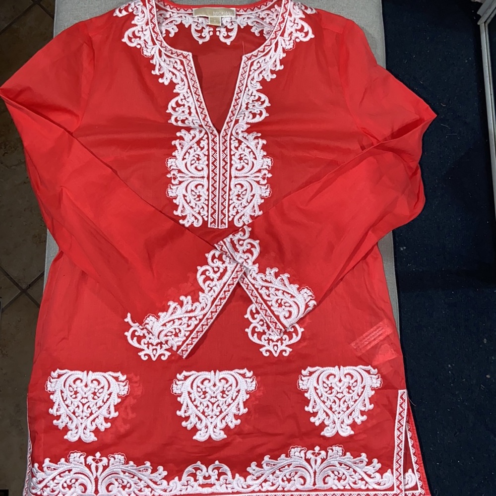 Michael Kors embroidered tunic - Picture 2 of 5